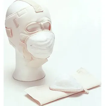 Čepice Maska obličejová US zateplená BÍLÁ