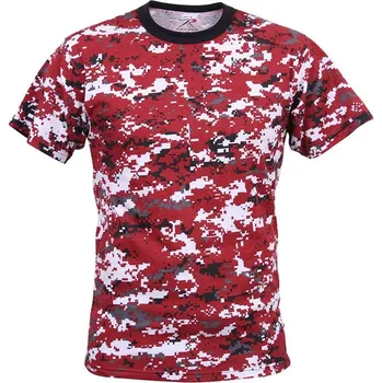 ROTHCO triko DIGITAL RED CAMO