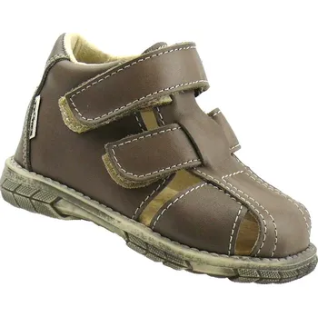 Chlapecké sandály Pegres 1201 dětské kotníčkové sandálky - vel. 20 - 29, Velikost 29 béžová