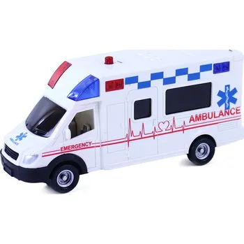 autíčko Rappa 173781 sanitka se zvukem a světlem