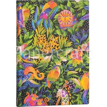 Zápisník Paperblanks zápisník Jungle Song Flexis midi linkovaný 7266-9 - 107003610