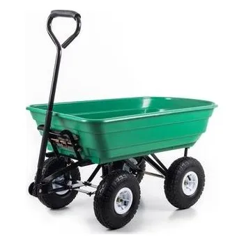 Zahradní vozík G21 GA 90, zahradní vozík, Maximální nosnost 130 kg, Objem korby 90 l, Nafukovací kola Ano, Hmotnost vozíku 14,3 kg