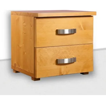 Noční stolek Krajča NOČNÍ STOLEK Z MASIVU MÁJA Povrchová úprava dřeva: Bezbarvý PUR lak, Druh dřeva: Smrk