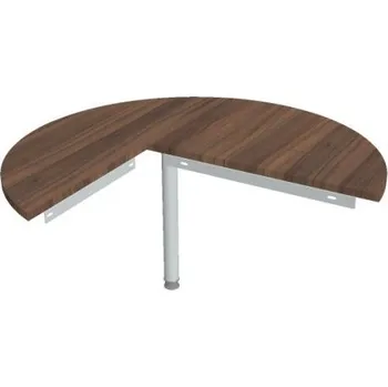 Kancelářský vozík HOBIS přídavný stůl jednací pravý, léta podél - GP 22 P P, ořech + doprava zdarma