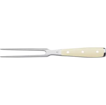Kuchyňský nůž Wüsthof Dreizack Solingen CLASSIC IKON créme Vidlička na maso 16 cm 9040490016