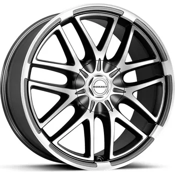 Alu kolo Alu disk Borbet XA 9x20, 5x108, 67.1, ET40 mistral anthracite polished matt