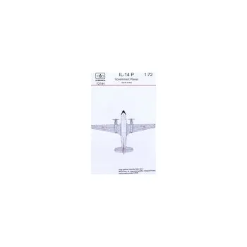 Plastikový model 1/72 Decal Ilyushin IL-14P Government Planes