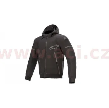 Moto bunda bunda SEKTOR V2 TECH HOODIE 2020, ALPINESTARS (černá) 3XL