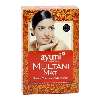 Pleťová maska Ayuuri Multani Mati prašek, Pleťová maska Ayumi 100g