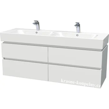 Koupelnový nábytek Intedoor skříňka s umyvadlem Storm New 150D 4Z Varianta: A0016 Bílá LESK + doprava zdarma + při platbě převodem sleva