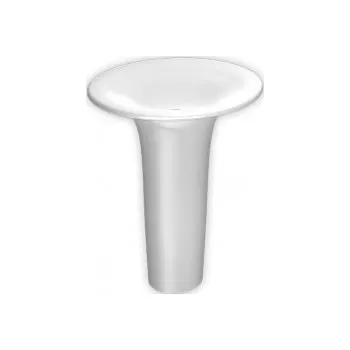 Hatria ScultureE umyvadlo volně stojící s odpadem do zdi 65x84 cm - výprodej ze vzorkovny