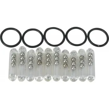 Volný čas Chrastítko Uni Cat Glass Rattle Kit 10x Chrastítko M + 5x Kroužek