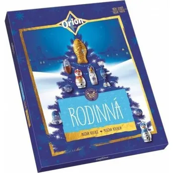 Orion vánoční kolekce Rodinná 350g Čokoláda Orion vánoční kolekce Rodinná 350g