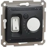 Sedna Design termostat pokojový antracit