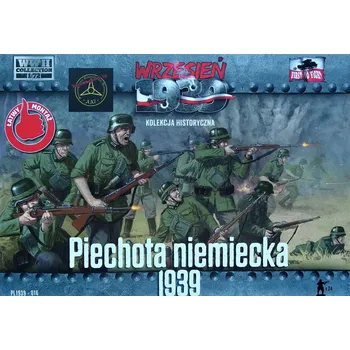 Plastikový model First To Fight 1/72 German Infantry 1939 (24 fig.)