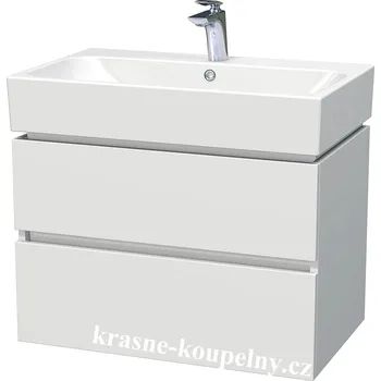 Koupelnový nábytek Intedoor skříňka s umyvadlem Storm New 75 2Z Varianta: A3416 Bílá MAT + doprava zdarma + při platbě převodem sleva