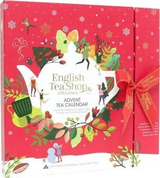 Čaj English Tea Shop Adventní kalendář červený BIO 25 x 2 g