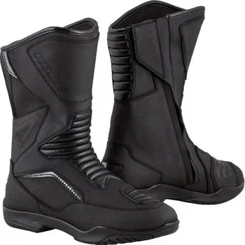 Moto obuv boty Touring Long Flex, KORE (černé) 43
