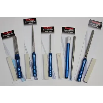 Brousek Háčků Taska Diamantový Kulatý dlouhý