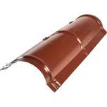 Hřebenáč půlkulatý PRECIT 1000 mm 3009 oxidovaná červená