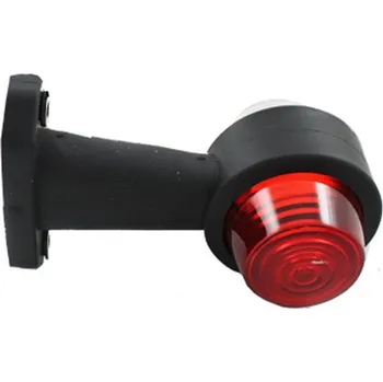 Příslušenství osvětlení automobilu obrysové světlo - bílo/červené - vysazené krátké - LO 362