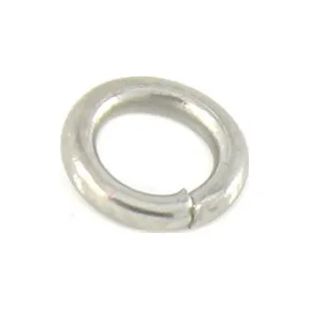Materiál na výrobu šperku Uzavřené spojovací kroužky z nerezové oceli - 1Ks - 4 x 0,5 mm