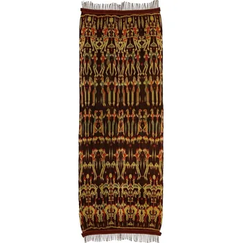 Přehoz na lůžko Ikat Sumba přehoz, tkaná textilie 265 x 100 cm