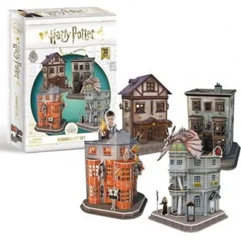 3D puzzle CubicFun Harry Potter Příčná ulice 181 dílků