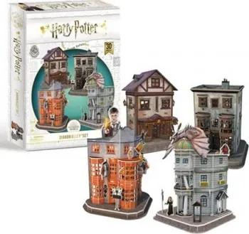 3D puzzle CubicFun Harry Potter Příčná ulice 181 dílků