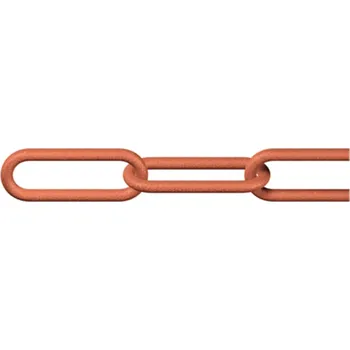 Tažné lano dörner + helmer 128958 řetěz zákazu vstupu měděná plast 6 m