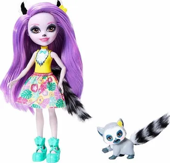Panenka Mattel Enchantimals Larissa Lemur