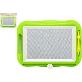 Magnetická kreslící tabulka Teddies Magnetická tabulka 25 x 19 cm zelená