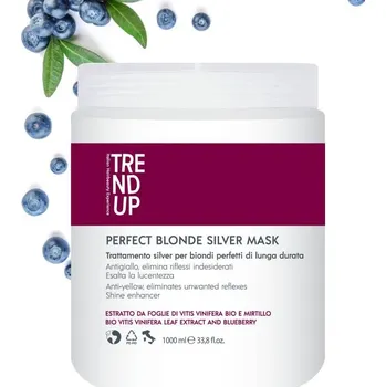 Vlasová regenerace Edelstein Trend Up Perfect Blonde vystříbřující maska 1000 ml