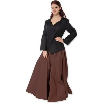 Karnevalový kostým imago Blůza Johanka - černá, velikost S