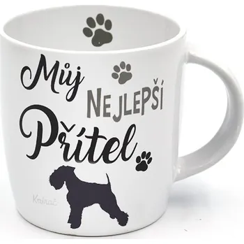 Hrnek s potiskem Knírač