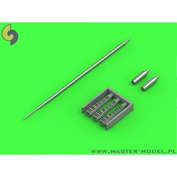 Plastikový model Master 1/48 MiG-19S (Farmer C) - gun barrels set, & Pitot Tube