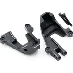 YeahRacing Hliníkové věže tlumičů přední černé, pro Traxxas TRX-4