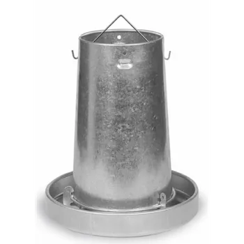 krmítko pro hospodářská zvířata 11110 - Tubusové krmítko pozinkované - 10 kg - včetně zavěšení - GAUN