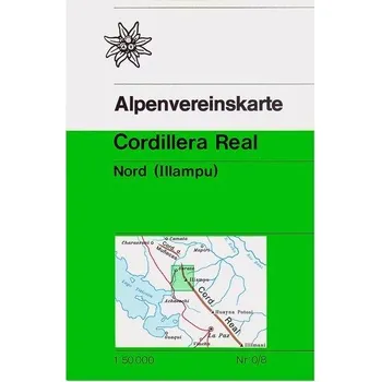 Alpenverein - OEAV Mapa OEAV č. 0/9 Cordillera Real Süd