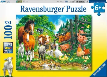 Puzzle Ravensburger Zvířata spolu XXL 100 dílků