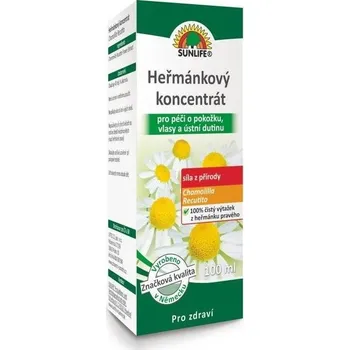 Bylinná léčivá mast Sunlife Heřmánkový koncentrát 100 ml
