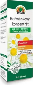 Bylinná léčivá mast Sunlife Heřmánkový koncentrát 100 ml