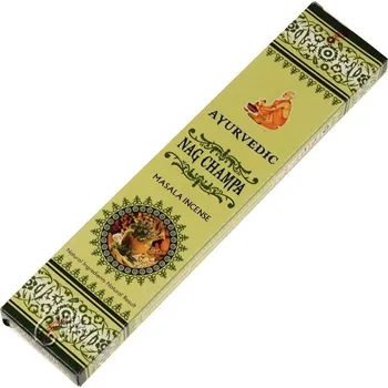 Vonná tyčinka Ayurvedic Nag Champa indické vonné tyčinky 15 ks