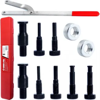 Rozvod motoru MAR-POL Klíč na nastavení rozvodových kol regulovatelný 40-220mm s adaptéry