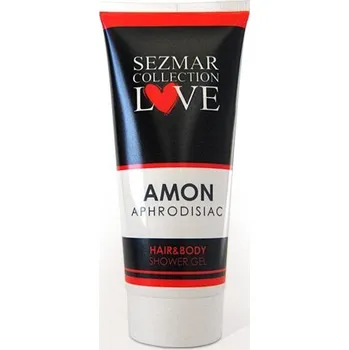 Sprchový gel Sezmar Love Přírodní sprchový gel na vlasy a tělo s afrodisiaky amon 200 ml