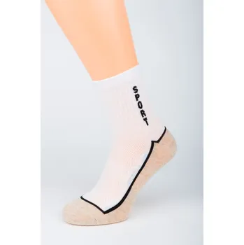 Dámské ponožky Gapo Dámské sportovní ponožky SPORT BÍLÁ 1. Velikost: 5-6 (EU 38-39), 2. Barva: středně modrá