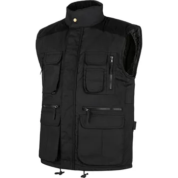 Pánská vesta Manchesta zateplená vesta černá M