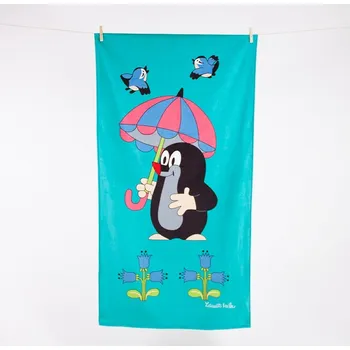 Matějovský Osuška dětská KRTEK A PARAPLÍČKO velikost:: 75/150 cm