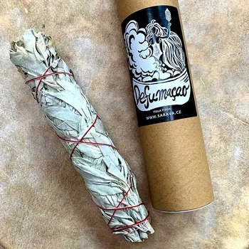 Vonná tyčinka Šalvěj Bílá Kalifornská - vykuřovací svazek extra velký