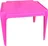 ProGarden Susi stolek 56 x 44 x 52 cm, růžový